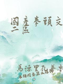 国产拳头交一区二区