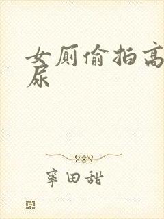女厕偷拍高清尿尿