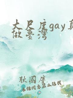 大尺度gay真做台湾