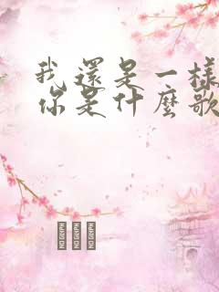 我还是一样喜欢你是什么歌的歌词