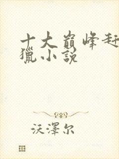 十大巅峰赶山狩猎小说