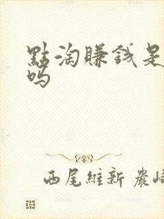 点淘赚钱是真的吗