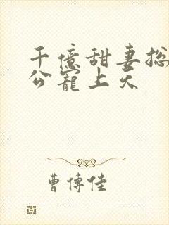 千亿甜妻总裁老公宠上天