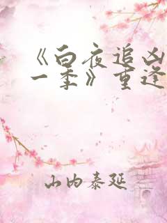 《白夜追凶 第一季》重逢版播出时间最新