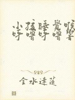 小孩睡觉喉咙有呼噜呼噜响怎么办