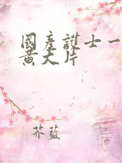 国产护士一级特黄大片