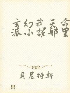 玄幻我天命大反派小说那里可以看
