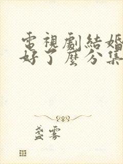 电视剧结婚你想好了么分集剧情介绍