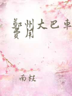 郑州大巴车包车费用