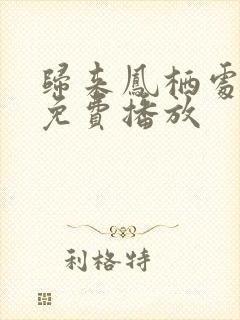 归来凤栖处短剧免费播放