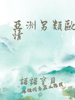 亚洲另类欧美激情