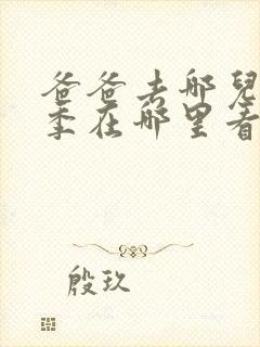 爸爸去哪儿第六季在哪里看