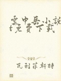云中岳小说txt免费下载