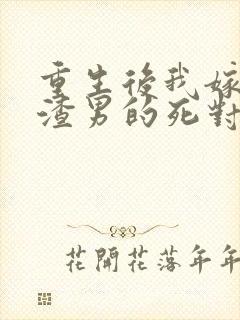 重生后我嫁给了渣男的死对头在线版