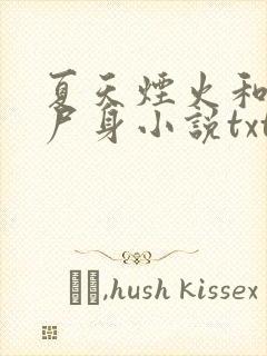 夏天烟火和我的尸身小说txt