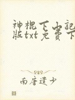 神棍下山记完整版txt免费下载
