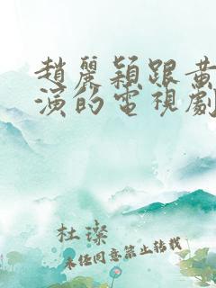 赵丽颖跟黄晓明演的电视剧