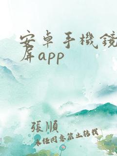安卓手机镜像投屏app