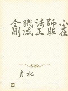全职法师小说无删减正版在线阅读 全职法师小说无删减正版在线阅读