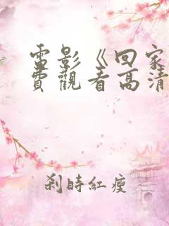 电影《回家》免费观看高清