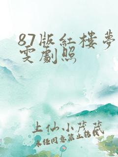 87版红楼梦晴雯剧照