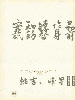 安知晓作品:总裁的替身前妻阅读阅读全文