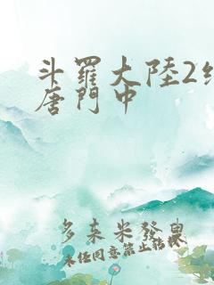 斗罗大陆2绝世唐门中