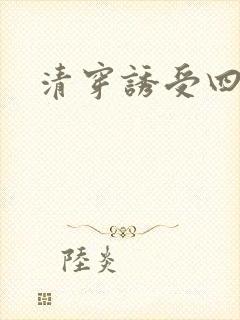 清穿诱受四爷