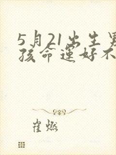5月21出生男孩命运好不好