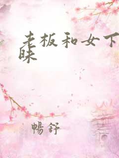 老板和女下属暧昧