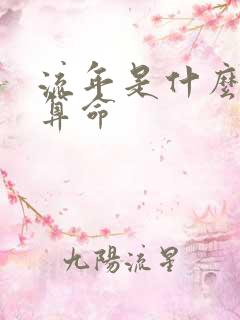 流年是什么意思算命