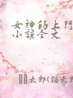 女神的上门豪婿小说全文