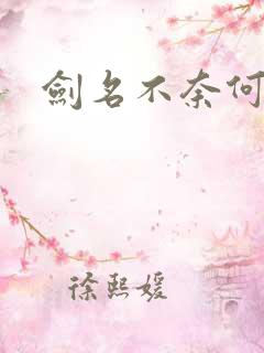 剑名不奈何网盘