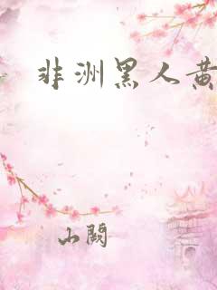 非洲黑人黄毛片