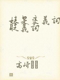 婊是褒义词还是贬义词