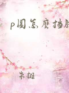 p图怎么挡脸