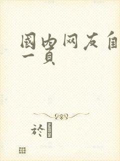 国内网友自拍第一页