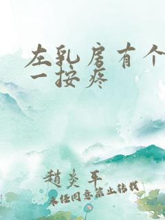 左乳房有个疙瘩一按疼