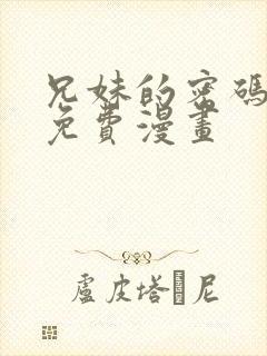 兄妹的密码授课免费漫画