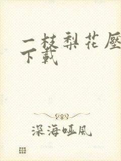 一枝梨花压海棠下载