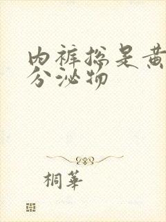 内裤总是黄色的分泌物