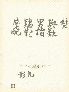 摩羯男与双子女配对指数