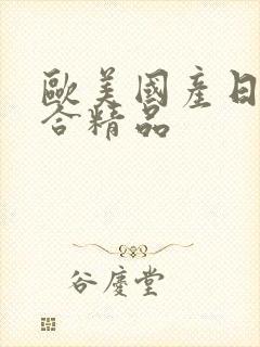 欧美国产日韩综合精品