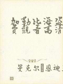 加勒比海盗1免费观看高清