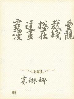 霸道总裁爱上我漫画在线观看