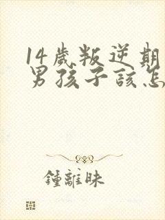 14岁叛逆期的男孩子该怎样去沟通