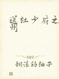 送杜少府之任蜀州