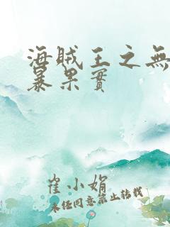 海贼王之无尽风暴果实