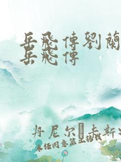 岳飞传刘兰芳的岳飞传
