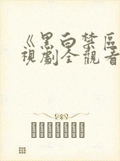 《黑白禁区》电视剧全观看免费播放